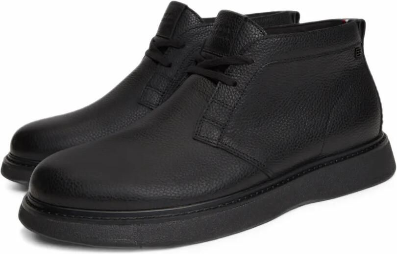 Tommy Hilfiger grained-leather ankle boots Zwart - Foto 5