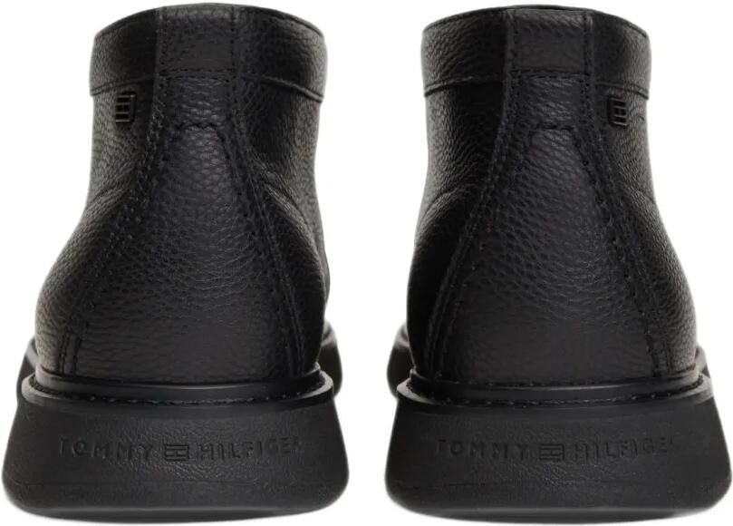 Tommy Hilfiger grained-leather ankle boots Zwart - Foto 4