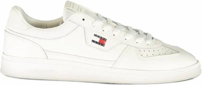 Tommy Hilfiger Greenwich logo-patch sneakers Wit