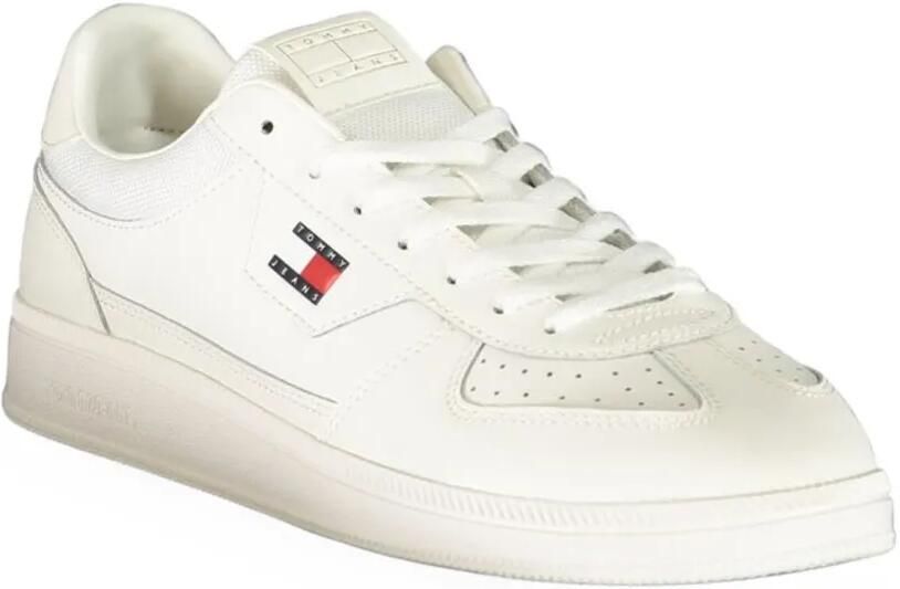 Tommy Hilfiger Greenwich logo-patch sneakers Wit - Foto 3