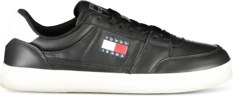 Tommy Hilfiger Greenwich sneakers met logopatch Zwart