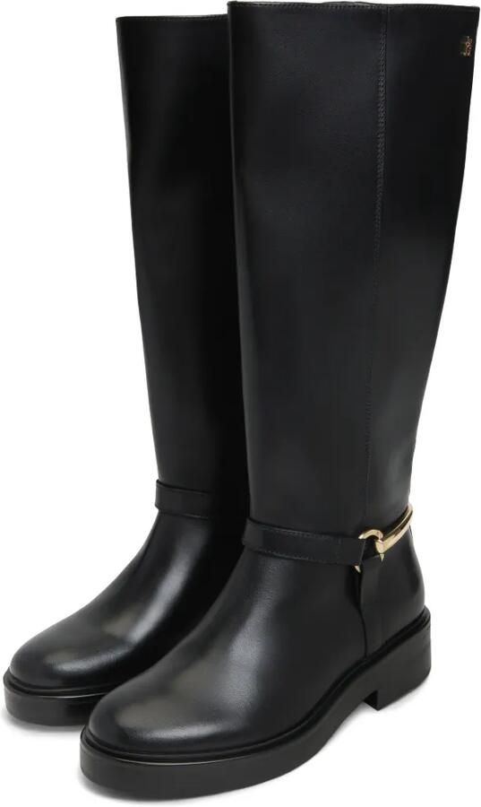 Tommy Hilfiger Knielaarzen met horsebit-detail Zwart - Foto 4