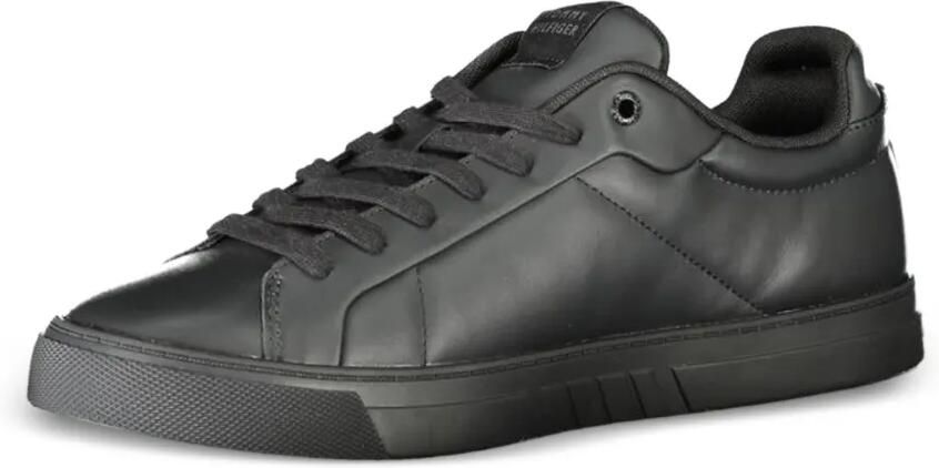 Tommy Hilfiger Icon Court sneakers met logo-detail Zwart - Foto 3