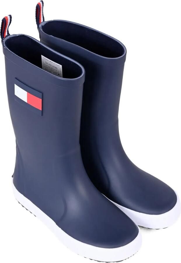 Tommy Hilfiger Junior Laarzen met logo Blauw