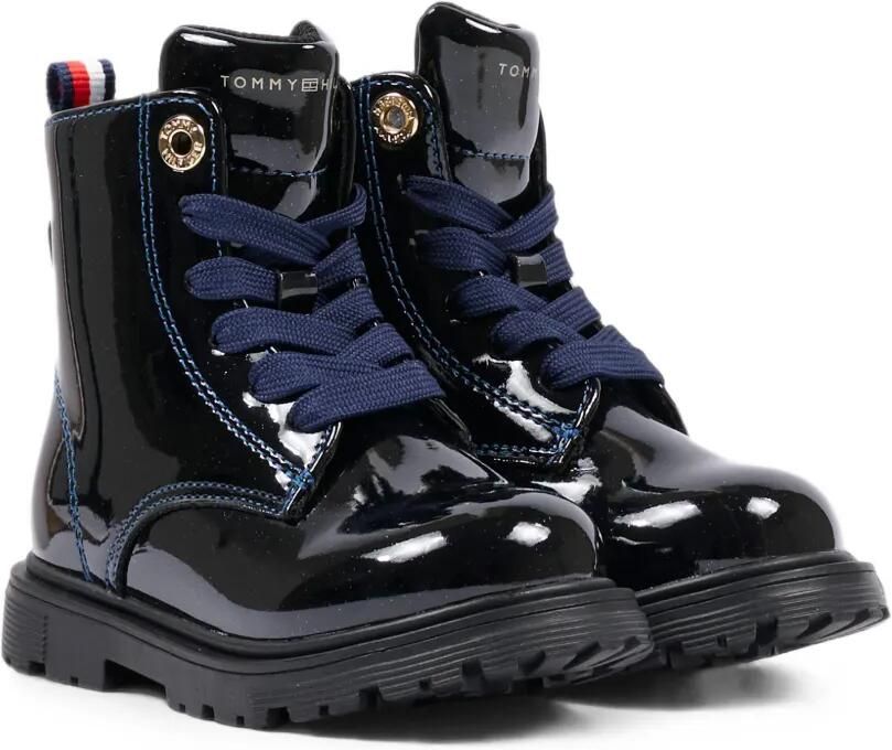 Tommy Hilfiger Junior Leren loafers Zwart - Foto 2