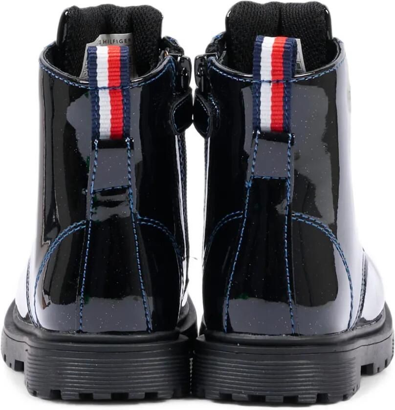 Tommy Hilfiger Junior Leren loafers Zwart - Foto 3