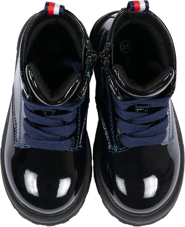 Tommy Hilfiger Junior Leren loafers Zwart - Foto 4