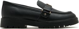 Tommy Hilfiger Junior Loafers met logoplakkaat Zwart