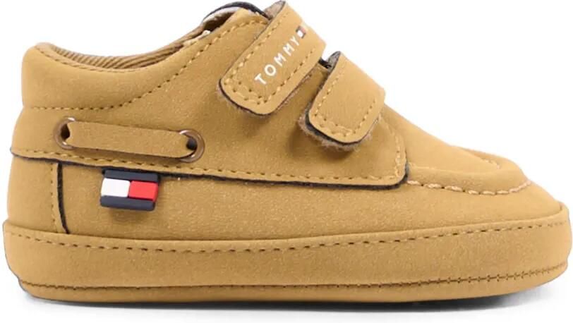 Tommy Hilfiger Junior Sneakers met klittenband en logodetail Beige - Foto 5