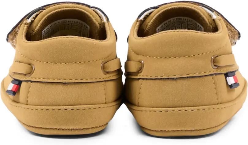Tommy Hilfiger Junior Sneakers met klittenband en logodetail Beige - Foto 3