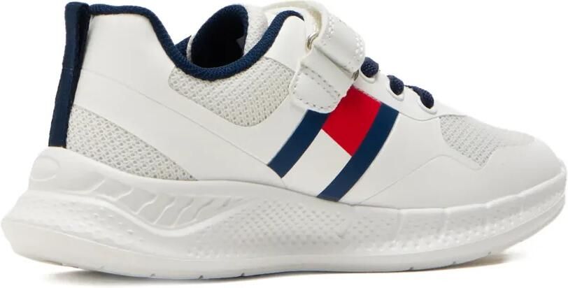 Tommy Hilfiger Junior Sneakers met logoband Wit - Foto 4