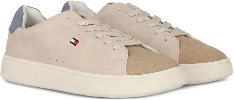Tommy Hilfiger Junior Sneakers met vlakken Beige