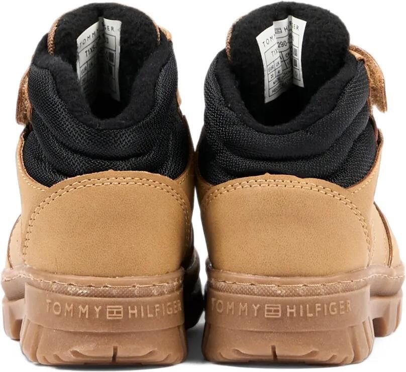 Tommy Hilfiger Junior Enkellaarzen met klittenband Beige - Foto 2
