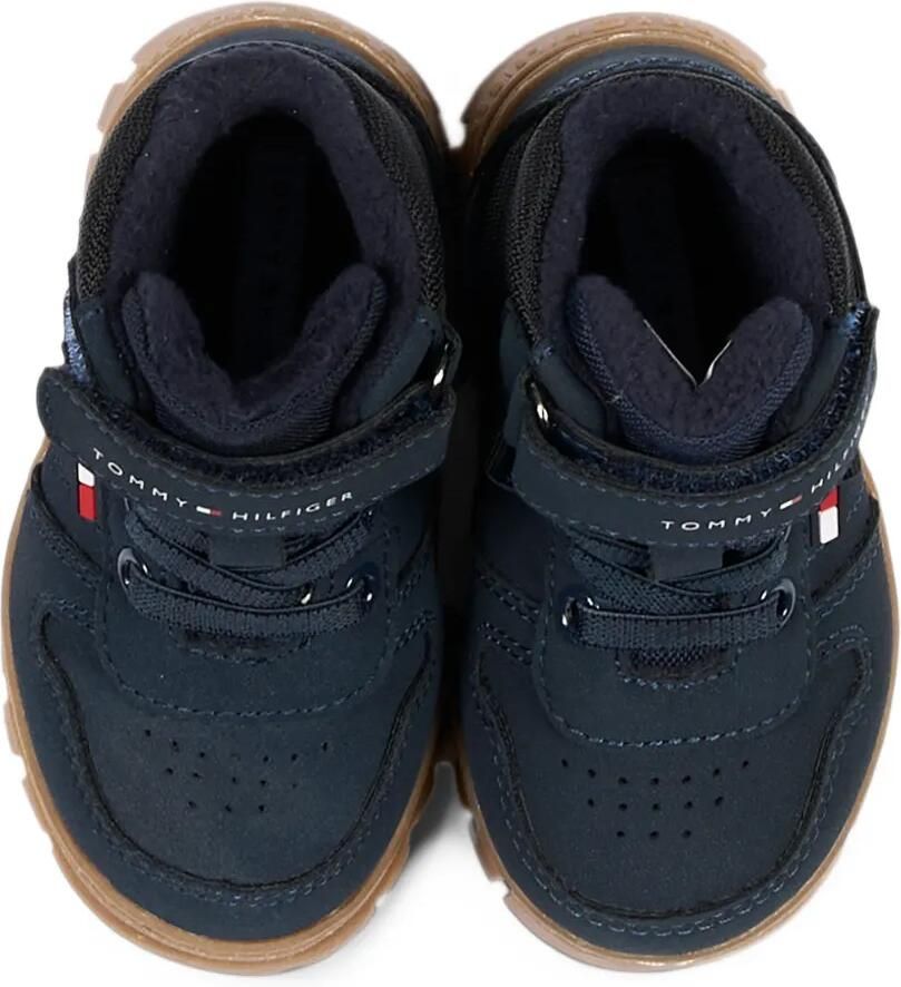 Tommy Hilfiger Junior Enkellaarzen met klittenband Blauw - Foto 2
