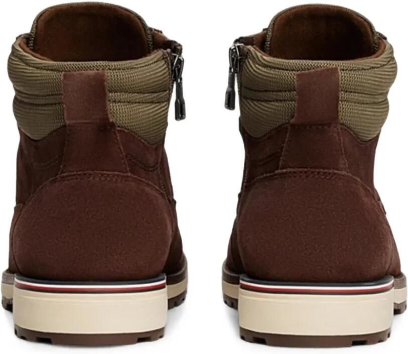 Tommy Hilfiger lace-up suede boots Bruin - Foto 3