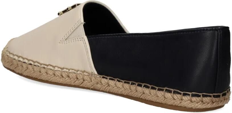 Tommy Hilfiger Leren espadrilles met logodetail Beige - Foto 3