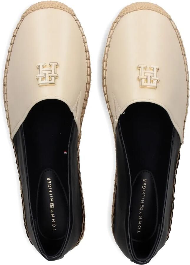 Tommy Hilfiger Leren espadrilles met logodetail Beige - Foto 2