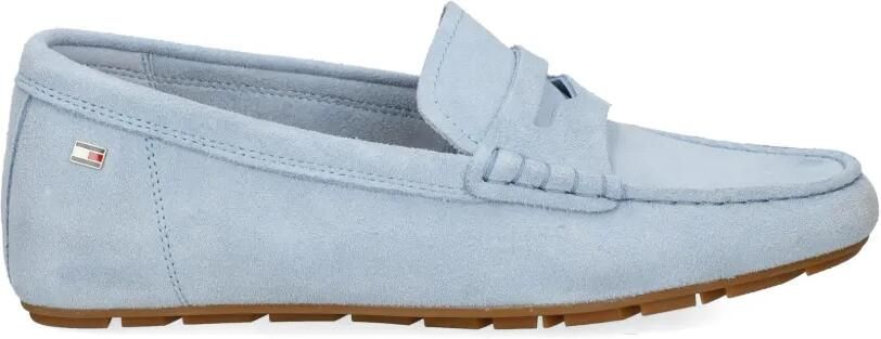 Tommy Hilfiger Leren loafers Blauw