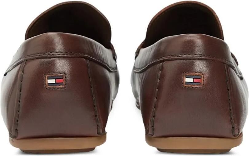 Tommy Hilfiger Leren loafers Bruin - Foto 3