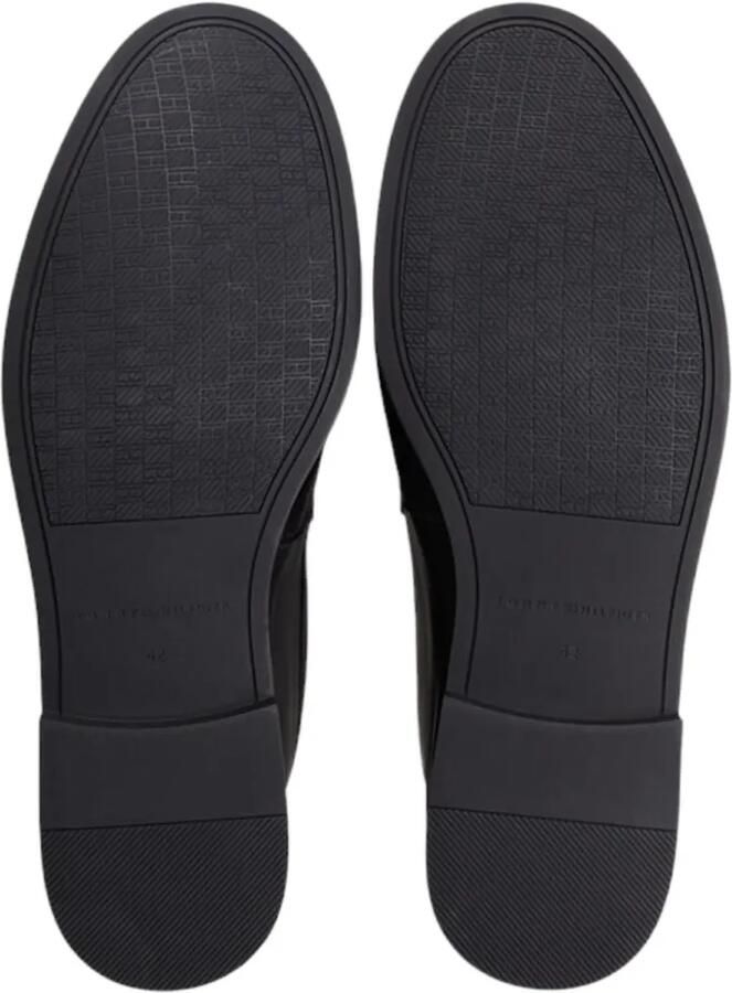 Tommy Hilfiger Leren loafers met kwastje Zwart - Foto 3