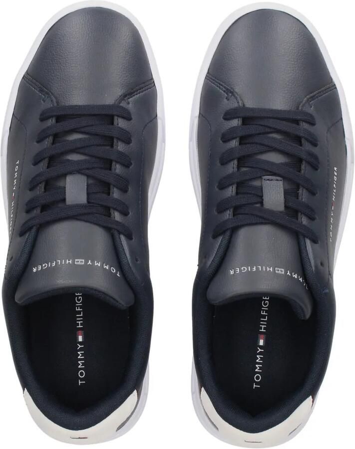 Tommy Hilfiger Leren sneakers Blauw - Foto 2