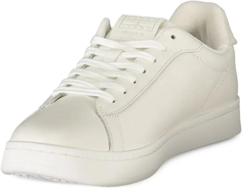 Tommy Hilfiger Leren sneakers met logopatch Beige - Foto 2