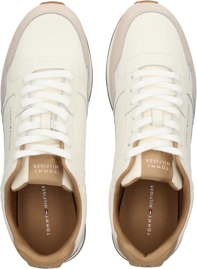 Tommy Hilfiger Leren sneakers met vlakken Wit - Foto 2