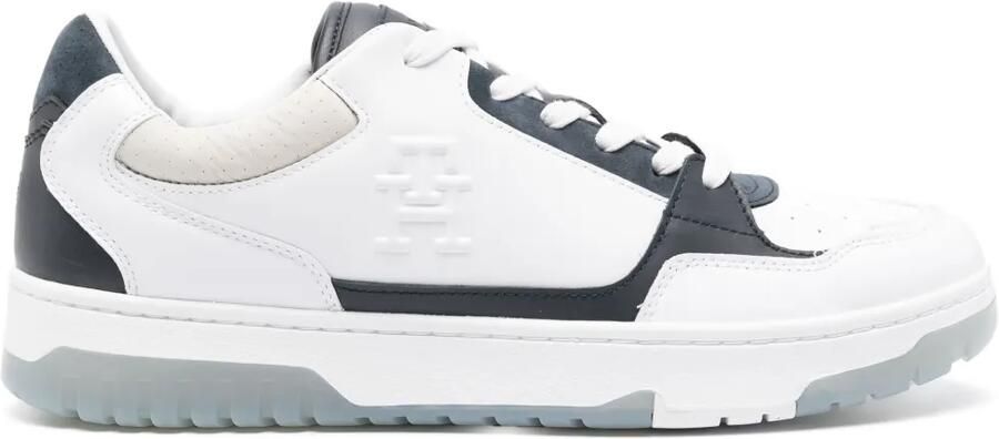 Tommy Hilfiger Leren sneakers Wit