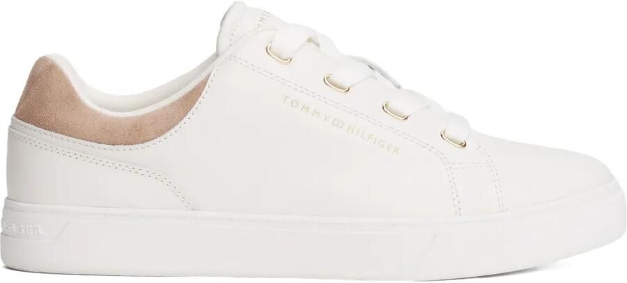 Tommy Hilfiger Leren sneakers Wit