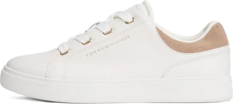 Tommy Hilfiger Leren sneakers Wit - Foto 4