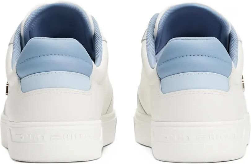 Tommy Hilfiger logo-appliqué sneakers Wit
