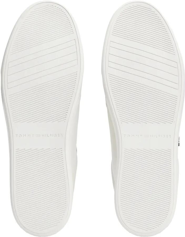 Tommy Hilfiger logo-appliqué sneakers Wit - Foto 2
