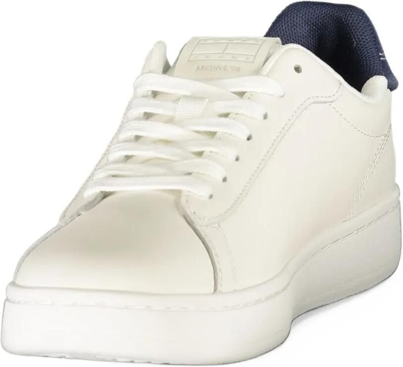 Tommy Hilfiger logo-patch sneakers Wit - Foto 2
