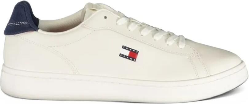 Tommy Hilfiger logo-patch sneakers Wit