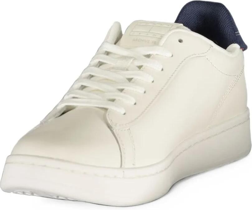 Tommy Hilfiger logo-patch sneakers Wit - Foto 2