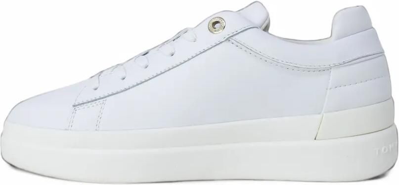 Tommy Hilfiger low-top leather sneakers Wit - Foto 2