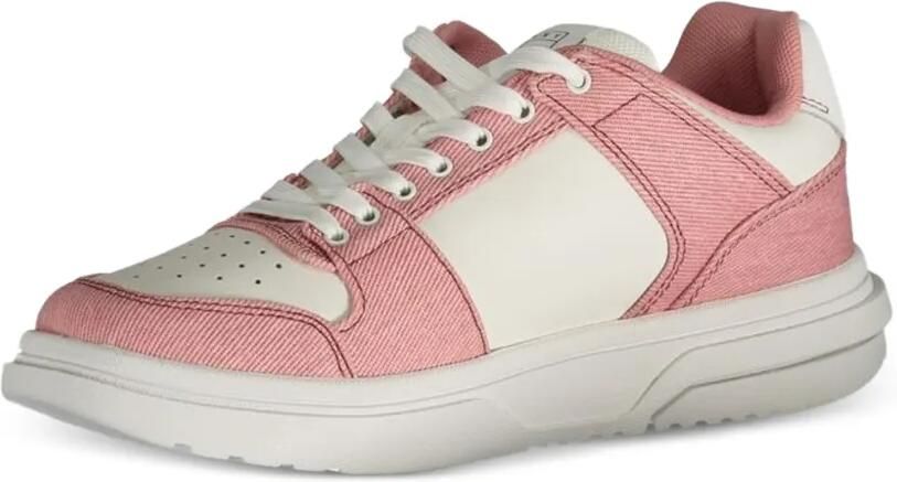 Tommy Hilfiger Low-top sneakers met ribfluwelen detail Roze - Foto 3