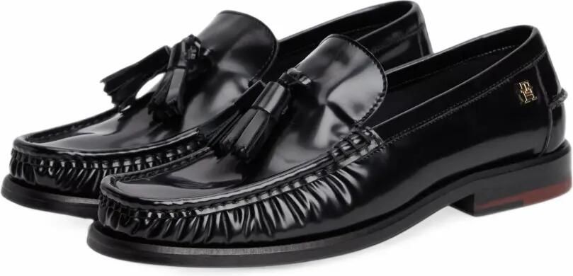 Tommy Hilfiger New York Label tassel loafers Zwart - Foto 4