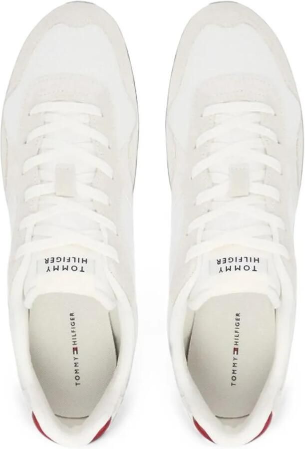 Tommy Hilfiger panelled low-top sneakers Wit - Foto 2