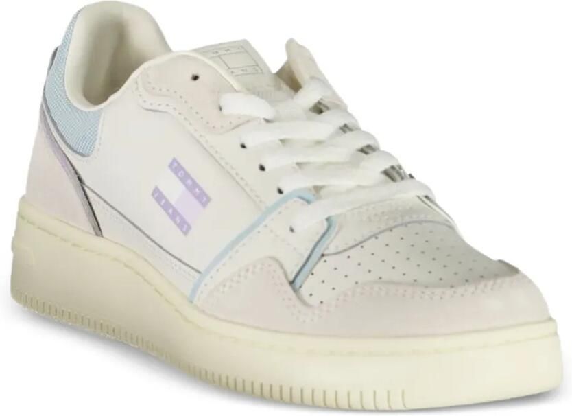 Tommy Hilfiger Retro Basketbal sneakers met vlakken Beige - Foto 2
