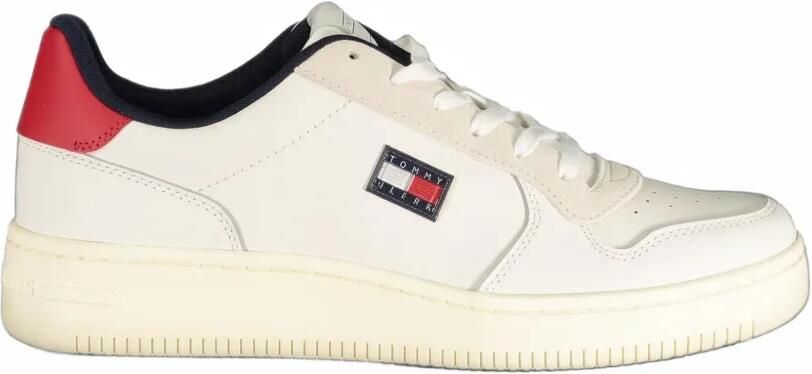 Tommy Hilfiger Retro Basket panelled sneakers Wit