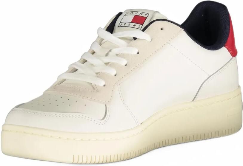 Tommy Hilfiger Retro Basket panelled sneakers Wit - Foto 2