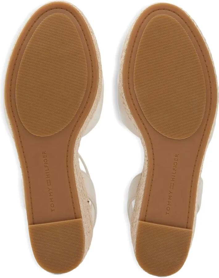 Tommy Hilfiger Sandalen met sleehak en strikdetail Wit - Foto 2