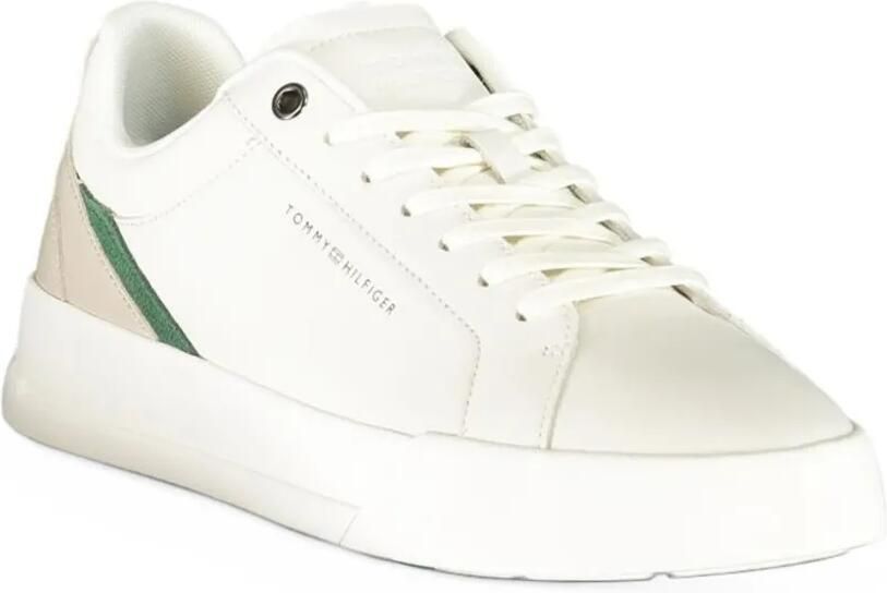 Tommy Hilfiger Signature leather sneakers Wit - Foto 3