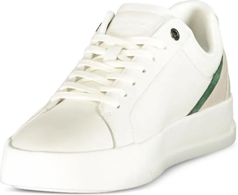 Tommy Hilfiger Signature leather sneakers Wit - Foto 2