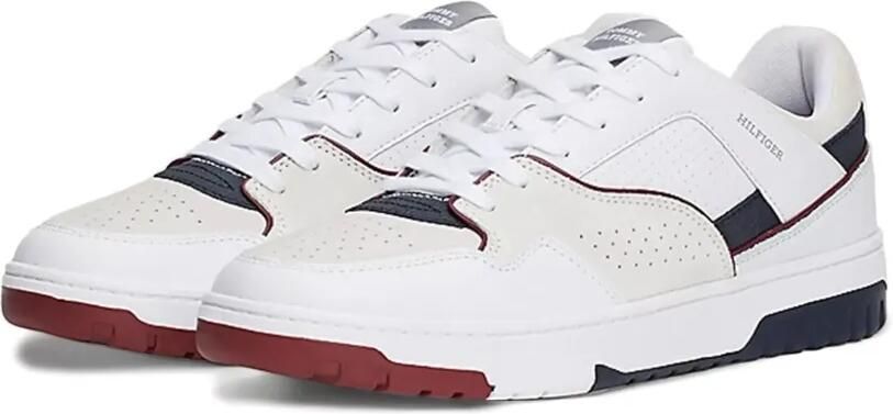 Tommy Hilfiger Sneakers met colourblocking Wit - Foto 3