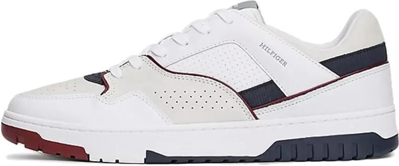 Tommy Hilfiger Sneakers met colourblocking Wit - Foto 4
