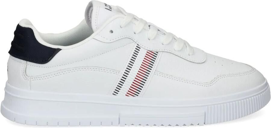 Tommy Hilfiger Sneakers met contrast Wit