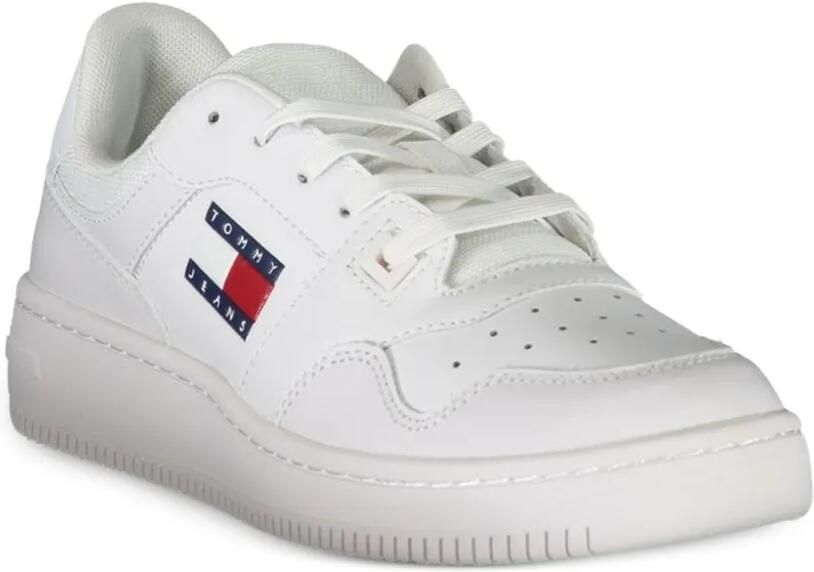 Tommy Hilfiger Sneakers met geperforeerd detail Wit - Foto 2