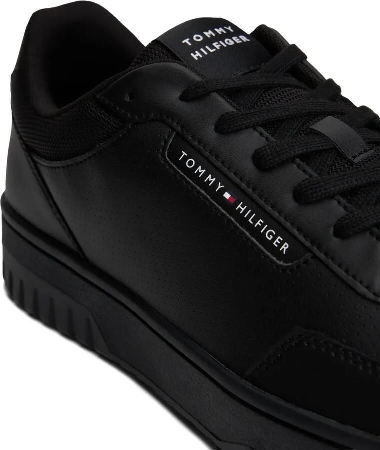 Tommy Hilfiger Sneakers met geperforeerd detail Zwart - Foto 2